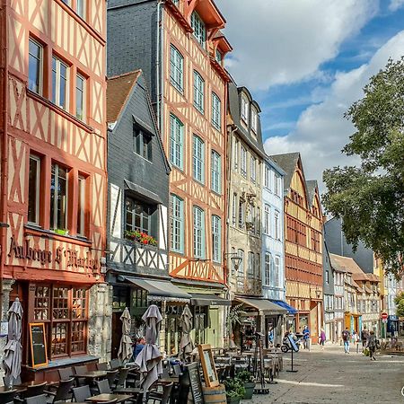 Charme Et Elegance - Coup De Coeur - Prox Gare Apartment Rouen Luaran gambar