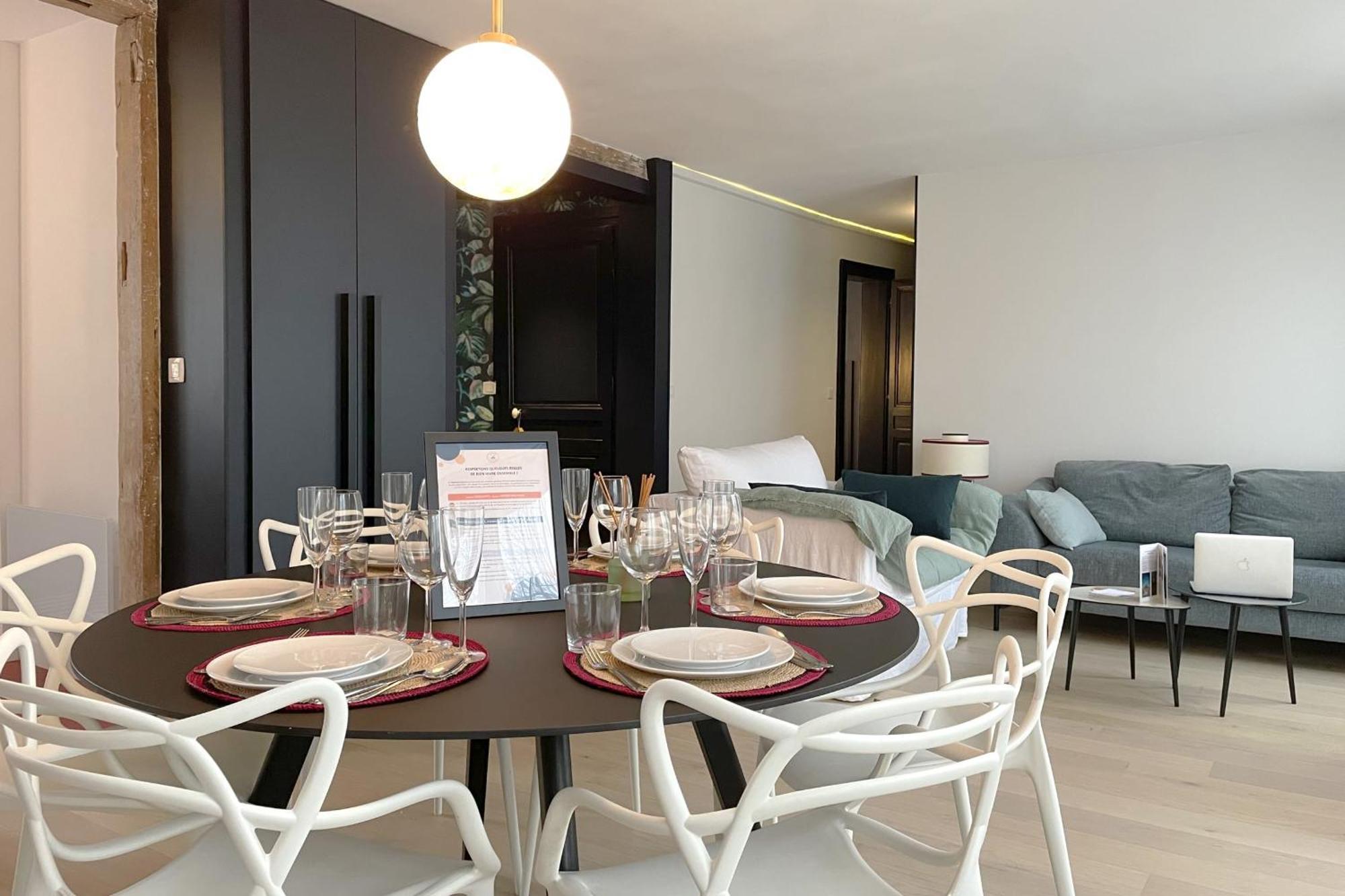 Charme Et Elegance - Coup De Coeur - Prox Gare Apartment Rouen Luaran gambar